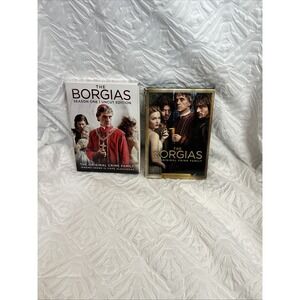 THE BORGIAS - THE ORIGINAL CRIME FAMILY COMPLETE SEASONS 1 & 2 DVD SETS